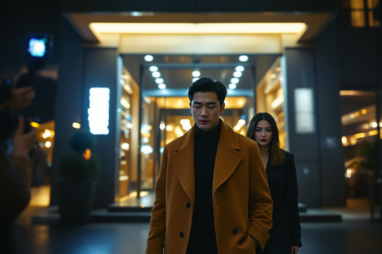 某顶流男星深夜被拍到与神秘女子同回公寓,工作室火速回应 - 反差爆料 某顶流男星深夜被拍到与神秘女子同回公寓的娱乐新闻配图